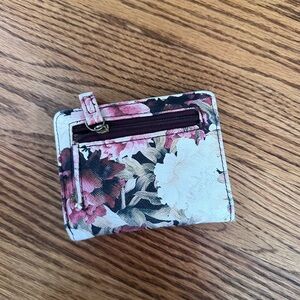 Jessica McClintok flower print wallet